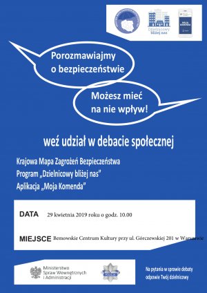 Zaproszenie na debatę społeczną