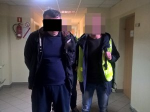 Mężczyzna zatrzymany przez policjantów