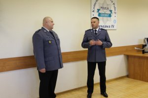 Pożegnanie Zastępcy Komendanta Rejonowego Policji Warszawa IV