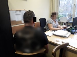Mężczyzna zatrzymany przez policjantów