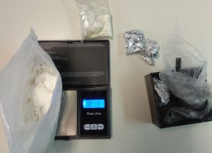 Zabezpieczone narkotyki przez policjantów