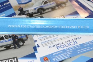 Targi Pracy w warszawskim Centrum Expo XXI - promocja Policji i zawodu policjanta
