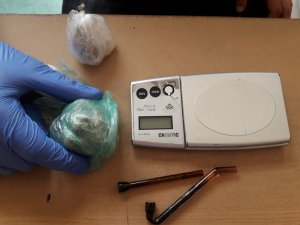 Narkotyki zabezpieczone przez policjantów