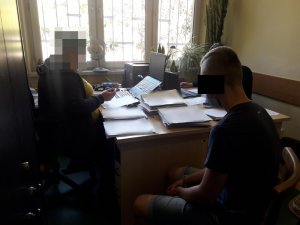 Mężczyzna zatrzymany przez policjantów