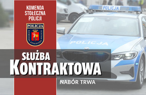 Napis służba kontraktowa.