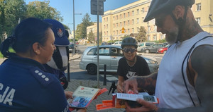 Policjanci rowerzyści.